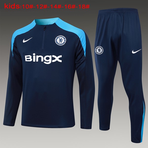 Kinder Sweatshirts Chelsea 2024-2025 Blau 3